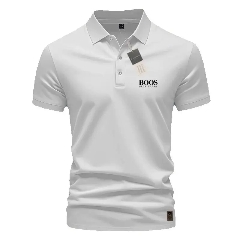 New men's high-quality short sleeved polo shirt, summer fashion, casual, comfortable, breathable, cool T-shirt top
New men's high-quality short sleeved polo shirt, summer fashion, casual, comfortable, breathable, cool T-shirt top