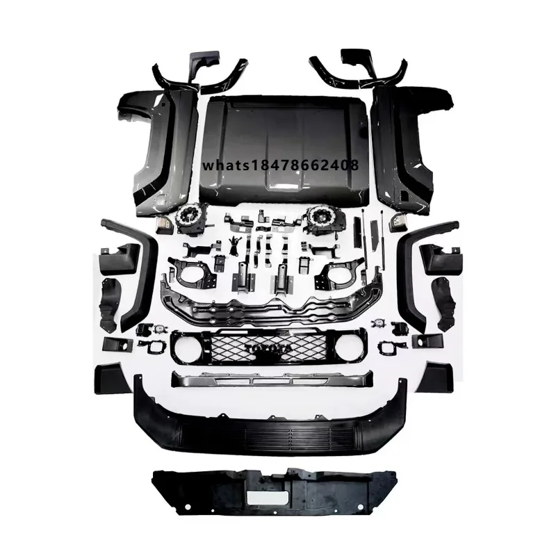 High Quality Body Kit for Landcruiser LC76 LC70 Upgrade to New Model 2024 Auto Tuning Accessories for Landcruiser 76
High Quality Body Kit for Landcruiser LC76 LC70 Upgrade to New Model 2024 Auto Tuning Accessories for Landcruiser 76