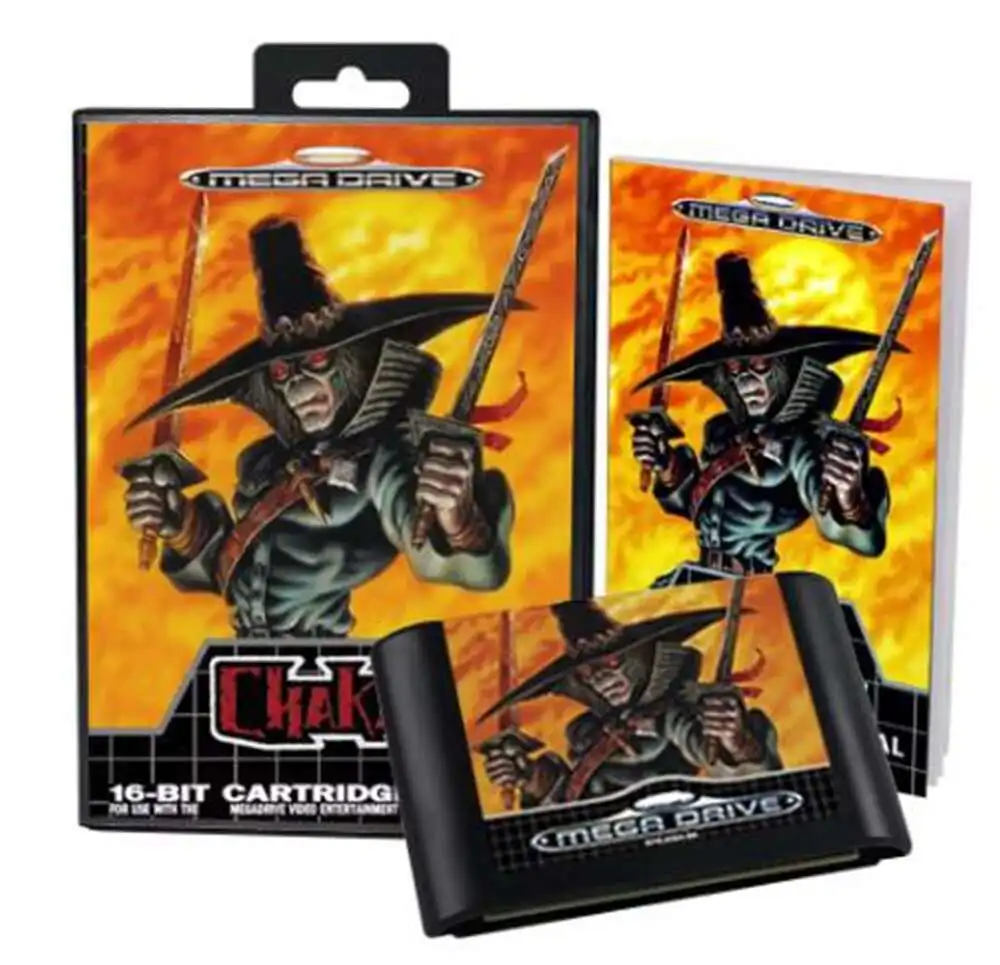 Chakan with Box and Manual for 16 Bit Sega MD Game Cartridge Megadrive Genesis System
Chakan with Box and Manual for 16 Bit Sega MD Game Cartridge Megadrive Genesis System