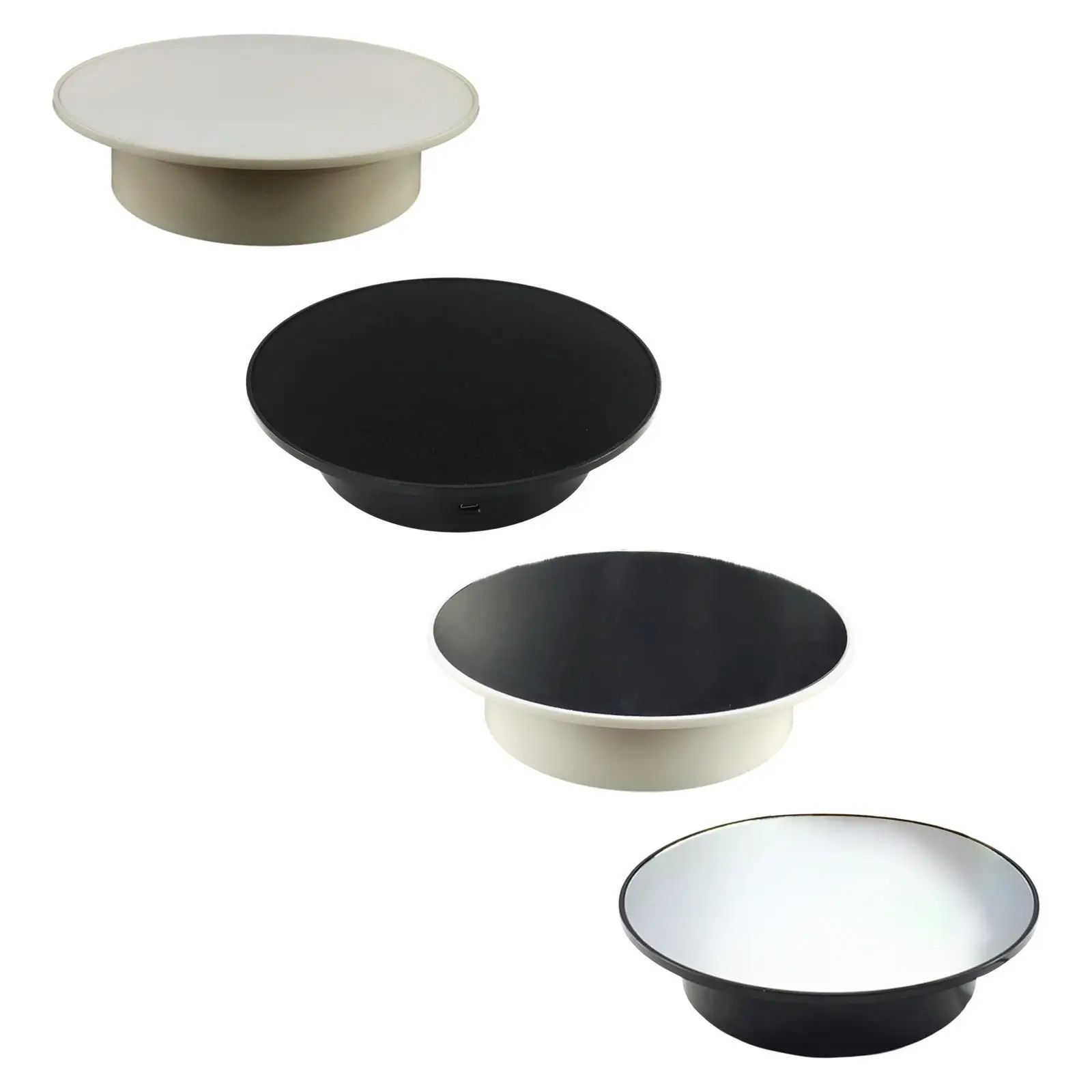 Electric Rotating Turntable Rotating Display Stand, Ornaments, Photo Props Rotary Jewelries Display Stand Tray, for Makeup
Electric Rotating Turntable Rotating Display Stand, Ornaments, Photo Props Rotary Jewelries Display Stand Tray, for Makeup