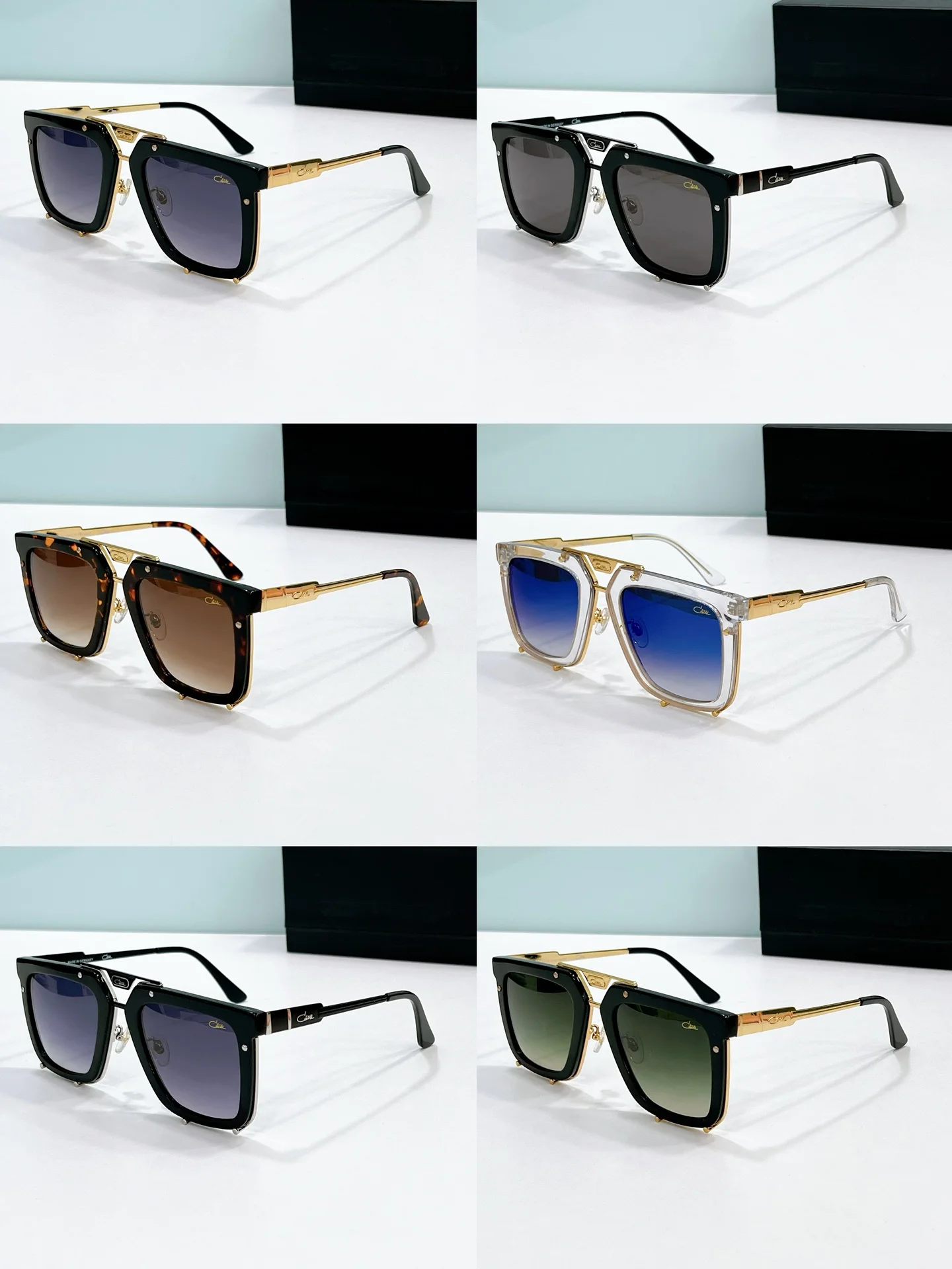 New Arrival ORIGINALCAZAL MOD648 Premium Alloy+Acetate Frame Men Eyewear Luxury Trendy UV400 Driving Anti-Glare Women Sunglasses
New Arrival ORIGINALCAZAL MOD648 Premium Alloy+Acetate Frame Men Eyewear Luxury Trendy UV400 Driving Anti-Glare Women Sunglasses
