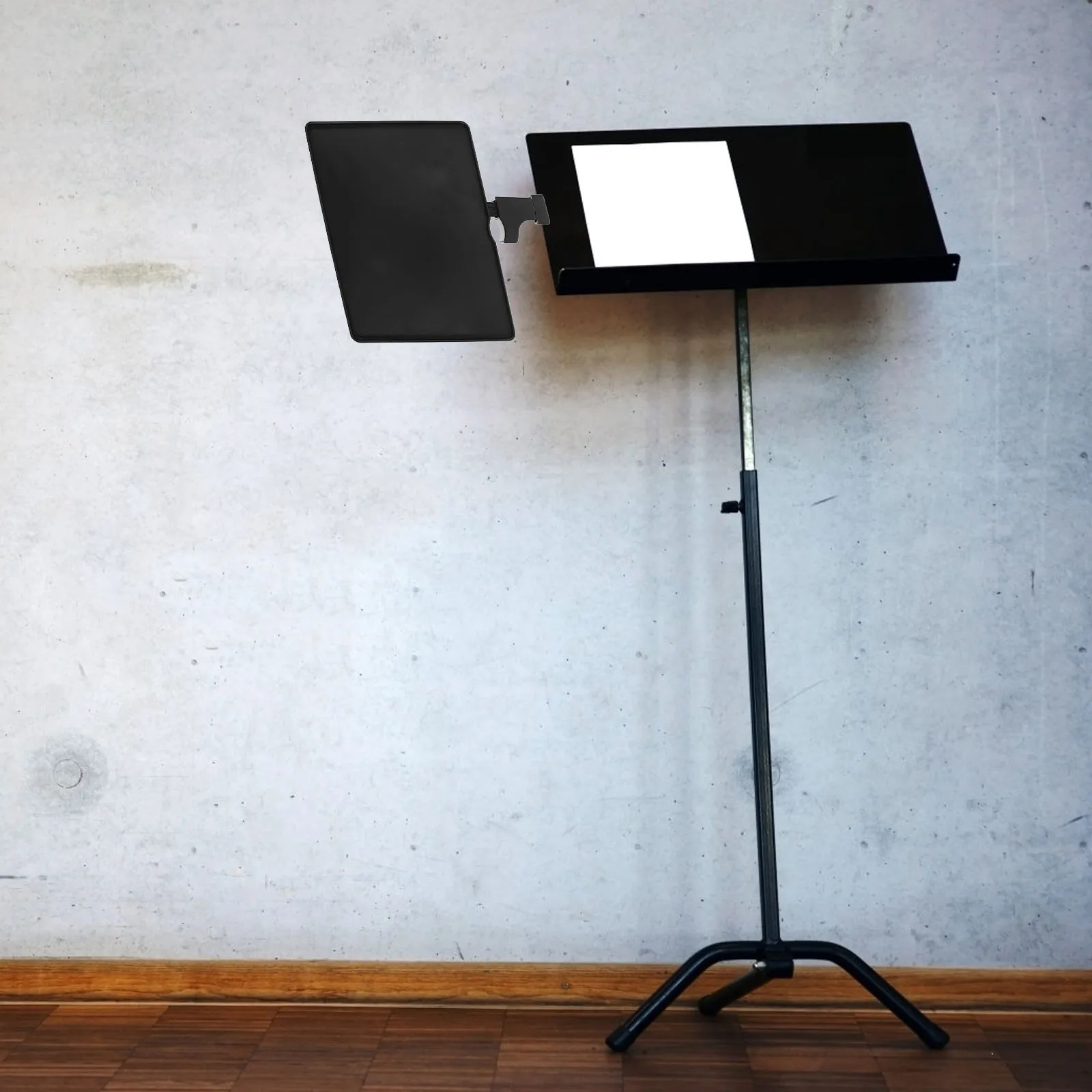 Music Stand Tray Black 22x16cm Compact Portable Phone Holder Sheet Music Support Mic Shelf Plastic Sound Card Desk Accessory
Music Stand Tray Black 22x16cm Compact Portable Phone Holder Sheet Music Support Mic Shelf Plastic Sound Card Desk Accessory