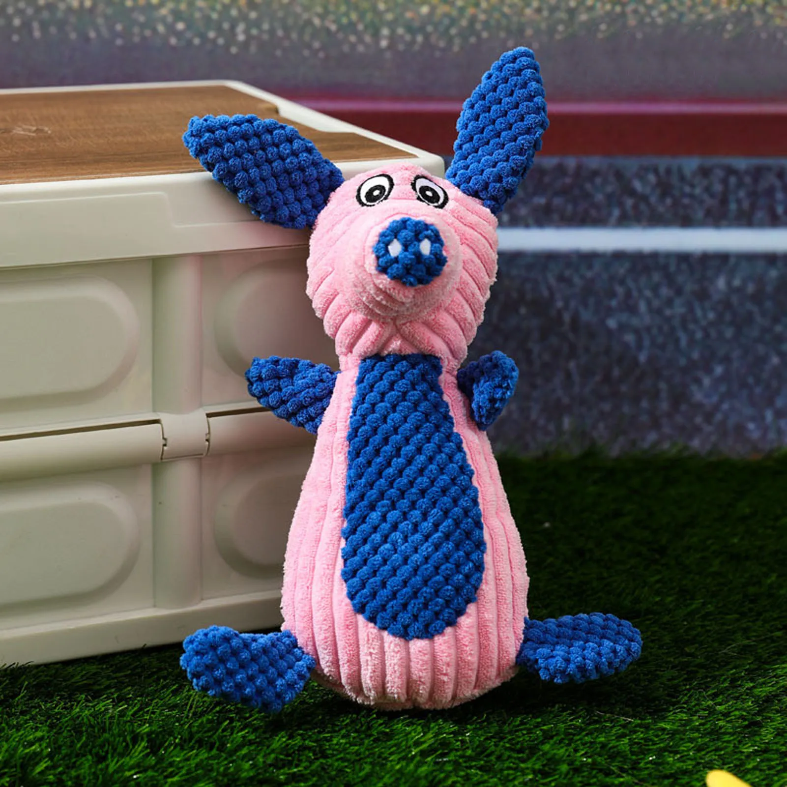 Squeaky Dog Toy Lovely Bite Resistant Interactive Puppy Teething Toys Stuffed Pet Toys Rabbit
Squeaky Dog Toy Lovely Bite Resistant Interactive Puppy Teething Toys Stuffed Pet Toys Rabbit