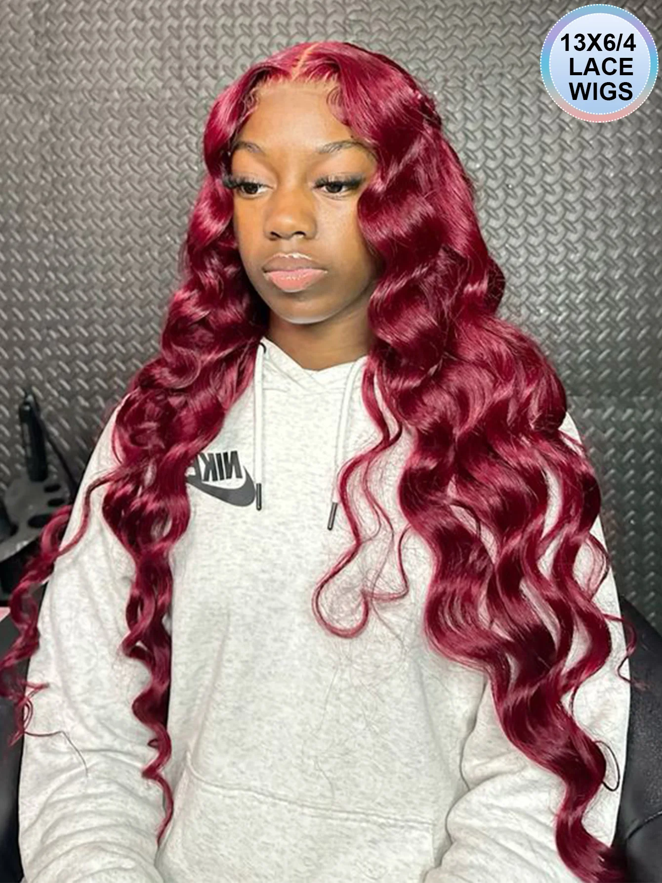 13X4 13X6 99J Burgundy Lace Front Human Hair Wigs Pre Pluck Transparent Lace Colored Body Wave Lace Frontal Wigs For Black Women
13X4 13X6 99J Burgundy Lace Front Human Hair Wigs Pre Pluck Transparent Lace Colored Body Wave Lace Frontal Wigs For Black Women