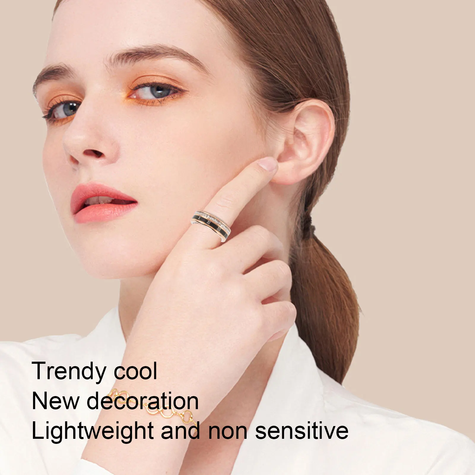 Smart Ring Long Battery Life Step Counting Sports Monitoring Smart Ring Gold Magnetic Fast Charging with Charging Case for Men
Smart Ring Long Battery Life Step Counting Sports Monitoring Smart Ring Gold Magnetic Fast Charging with Charging Case for Men