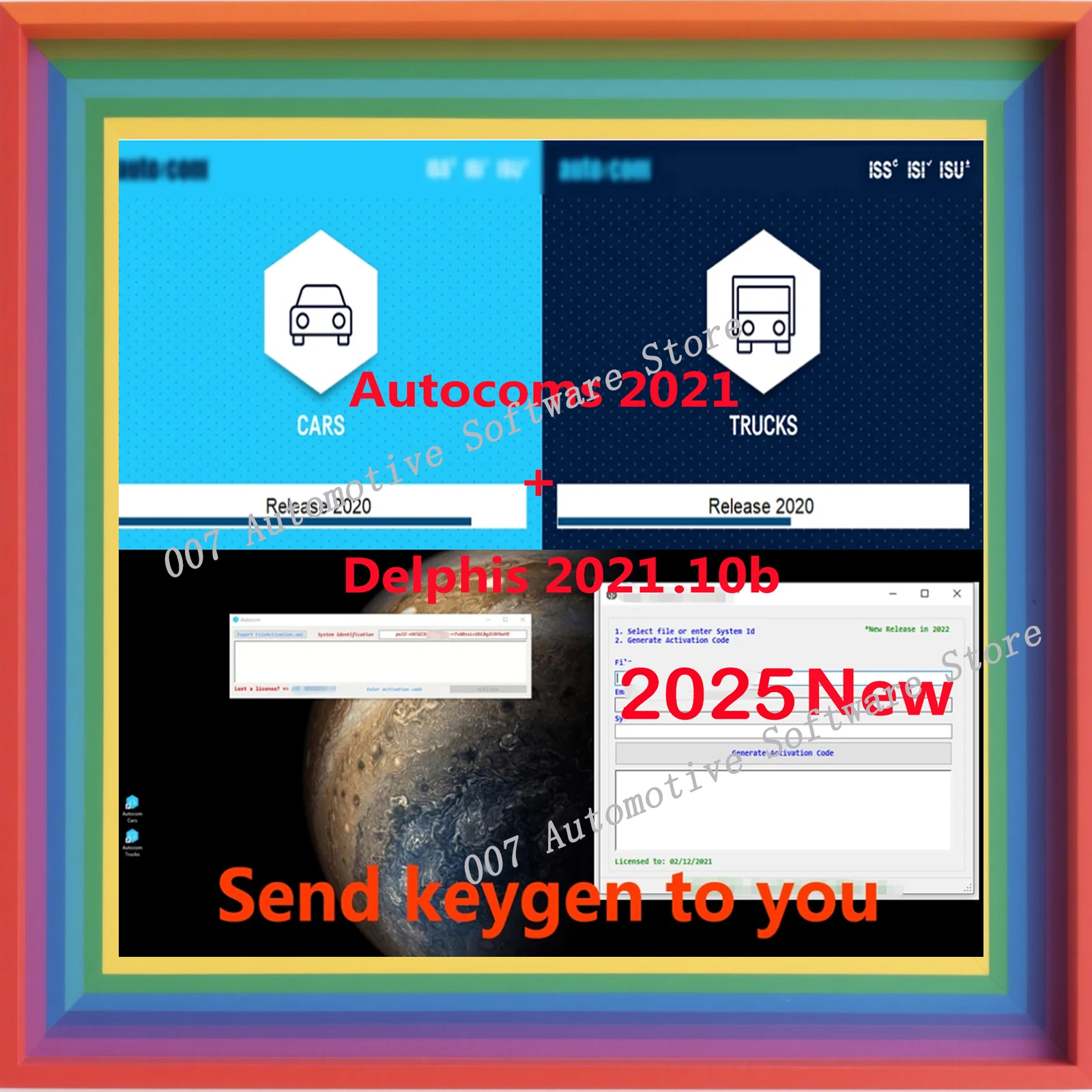 2025 Newest Delphis 2021.10b with keygen Software DS 150 Autocoms 2021.11 Codings OBD2 Diagnostic tool Compatible with Bluetooth
2025 Newest Delphis 2021.10b with keygen Software DS 150 Autocoms 2021.11 Codings OBD2 Diagnostic tool Compatible with Bluetooth