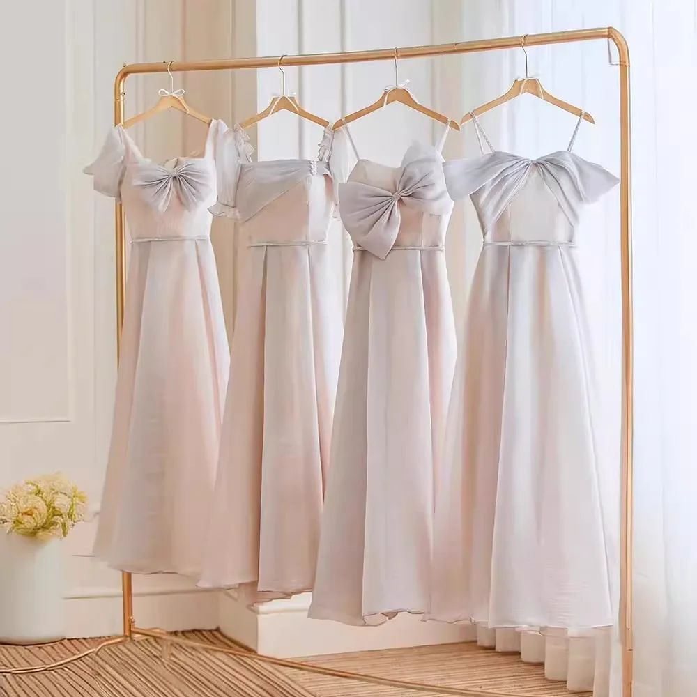Pink Matron of Dr Long Faionable Women's Gown Sister up Can Wear Wedding Par Performance A-Line Skirt Polyester
Pink Matron of Dr Long Faionable Women's Gown Sister up Can Wear Wedding Par Performance A-Line Skirt Polyester