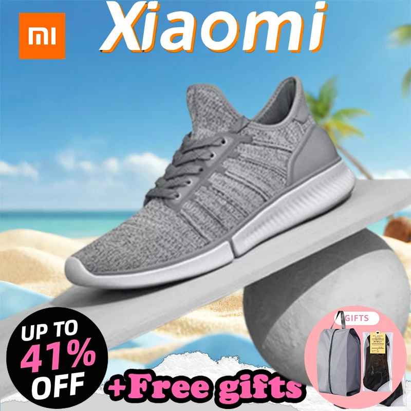 Xiaomi Mijia Freetie Sneakers 1 Casual Shoes High Elasticity Upper Fishbone Locking System Anti Torsion Balance Plate Breathable
Xiaomi Mijia Freetie Sneakers 1 Casual Shoes High Elasticity Upper Fishbone Locking System Anti Torsion Balance Plate Breathable