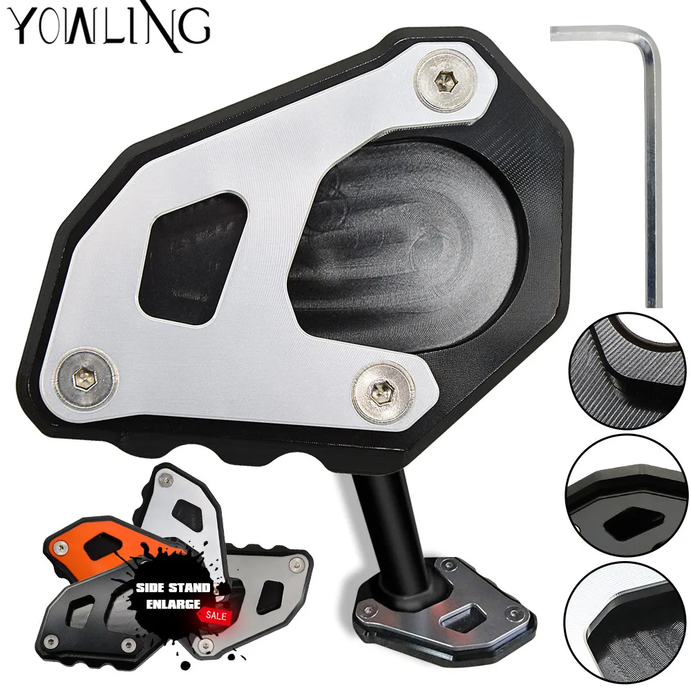 Motorcycle Kickstand Foot Side Stand Extension Pad Support Plate For 1050 1090 1190 1290 Adventure 1290 Super Adventure R
Motorcycle Kickstand Foot Side Stand Extension Pad Support Plate For 1050 1090 1190 1290 Adventure 1290 Super Adventure R