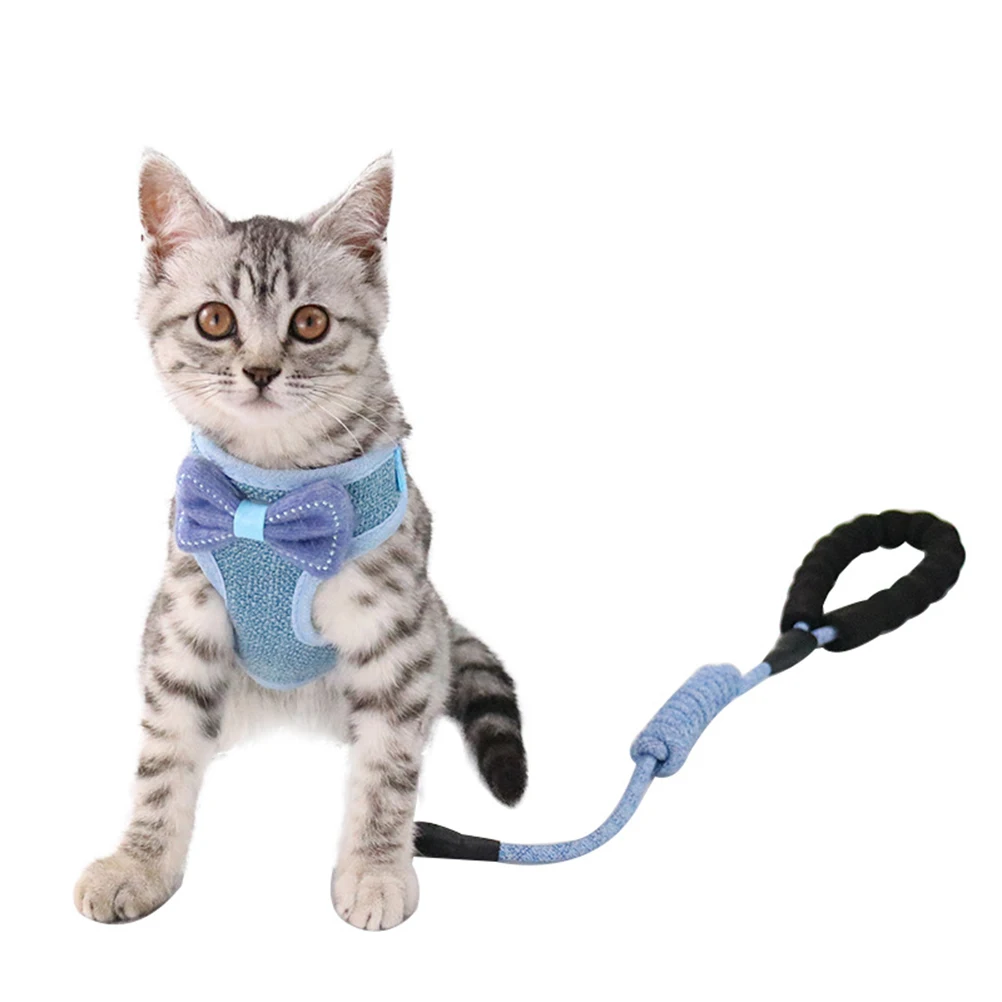 Vest Style Cat Leash Adjustable Soft Chest Strap Shaped Tape Durable Breathable Comfortable Wear Pet Accessories
Vest Style Cat Leash Adjustable Soft Chest Strap Shaped Tape Durable Breathable Comfortable Wear Pet Accessories