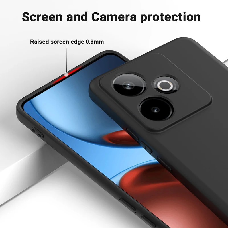 For Realme GT7, GT 7T 5G Case ELVEV All-inclusive Skin-friendly Liquid Silicone Phone Cover with Lanyard
For Realme GT7, GT 7T 5G Case ELVEV All-inclusive Skin-friendly Liquid Silicone Phone Cover with Lanyard