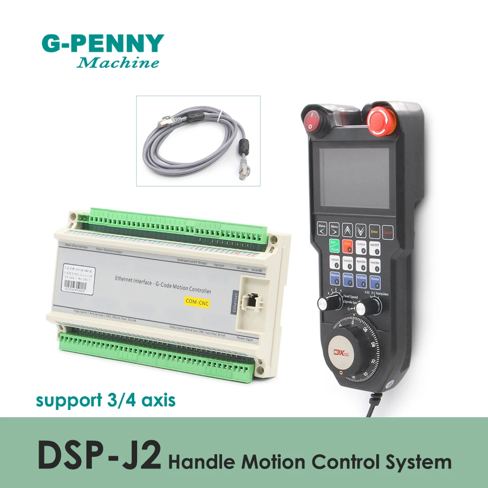 Free shipping! DSP-J2 3/4Axix handle motion control System for CNC router engrave machine DSP handle, English version
Free shipping! DSP-J2 3/4Axix handle motion control System for CNC router engrave machine DSP handle, English version