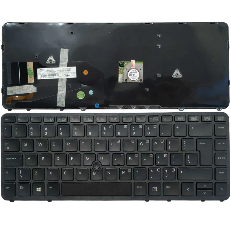 Новая клавиатура с подсветкой UI для HP Elitebook 840 G1 840 G2 850 G1 ZBOOK 14, английская, черная, с указательной палочкой
Новая клавиатура с подсветкой UI для HP Elitebook 840 G1 840 G2 850 G1 ZBOOK 14, английская, черная, с указательной палочкой