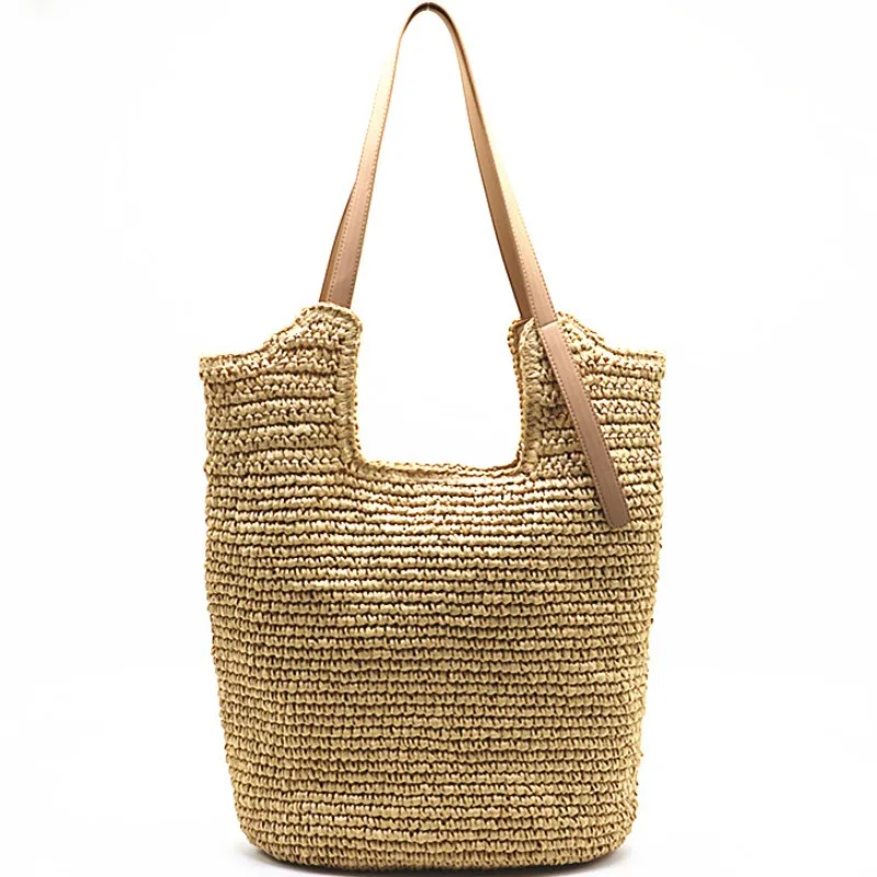 Spring and Summer Fashion Large Capacity Woven for Women 2025 New Single Shoulder Beach Bag Beach Vacation Tote
Spring and Summer Fashion Large Capacity Woven for Women 2025 New Single Shoulder Beach Bag Beach Vacation Tote