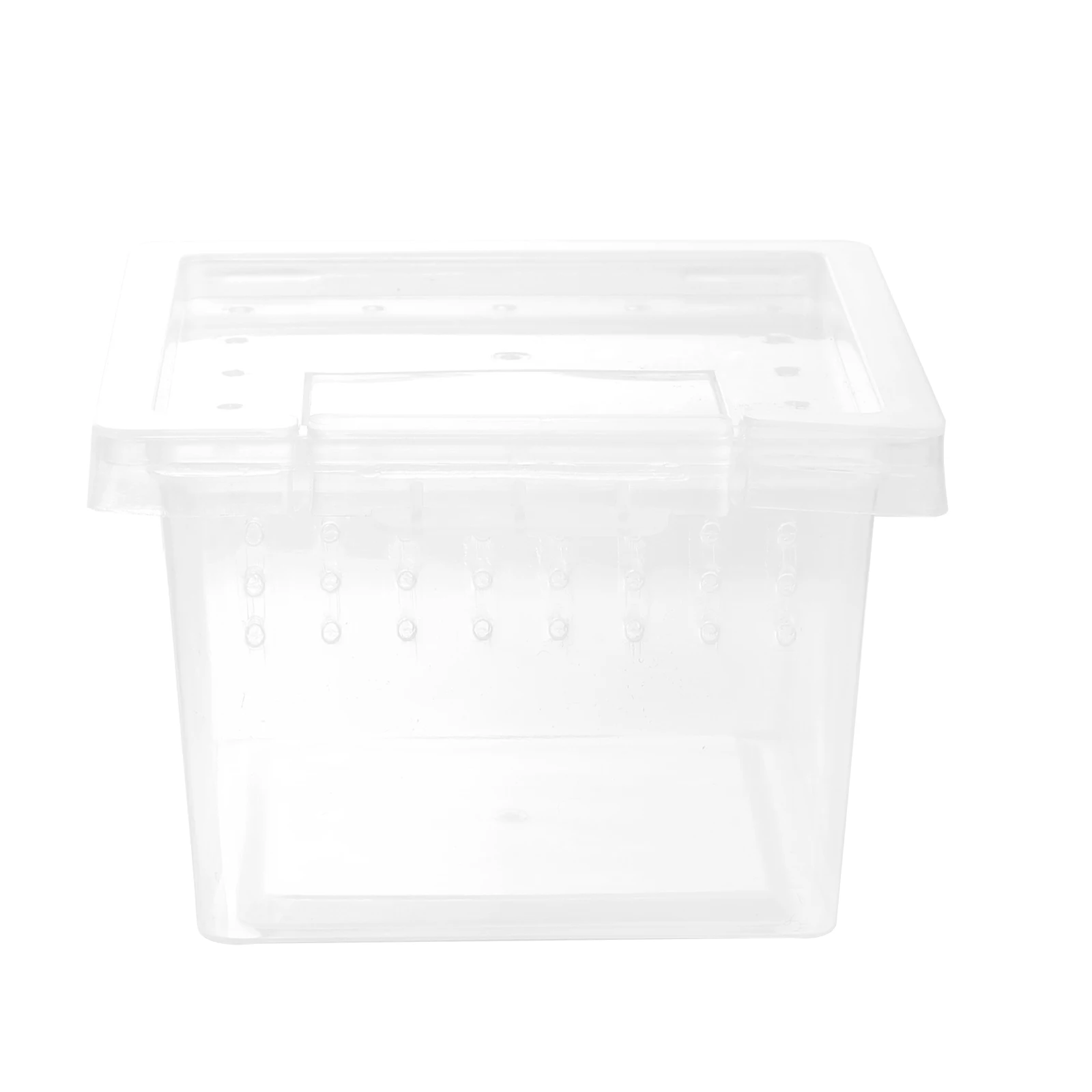 Plastic Insect Breeding Box Reptile Enclosure Container Clear Habitat Tank Feeding Small Animal Large Space Ventilation System
Plastic Insect Breeding Box Reptile Enclosure Container Clear Habitat Tank Feeding Small Animal Large Space Ventilation System