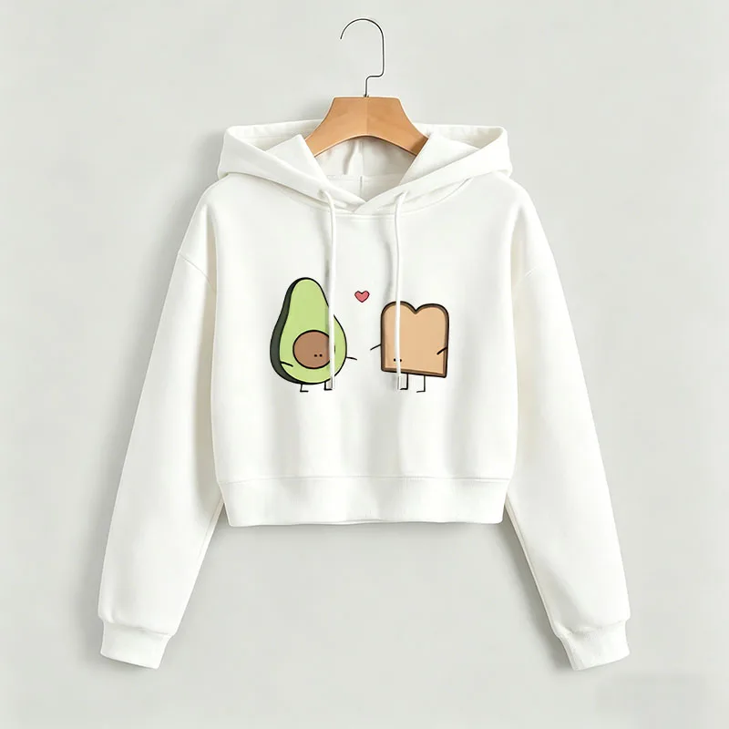 2026 Kawaii Avocado Love Cropped Sweatshirt Crop Top Hoodie Y2k Sweatshirts Gothic Casual Style Clothes
2026 Kawaii Avocado Love Cropped Sweatshirt Crop Top Hoodie Y2k Sweatshirts Gothic Casual Style Clothes