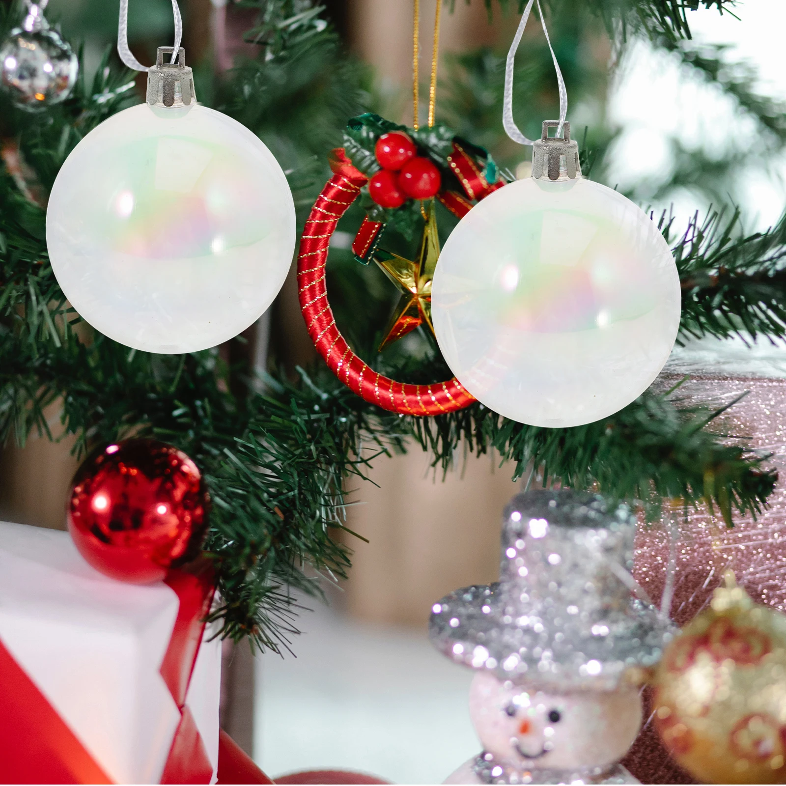 12Pcs Glitter Bubble Ball Christmas Ornament Set Elegant Hanging Decor for Xmas Tree Party Festive Atmosphere Xmas Tree Ornament
12Pcs Glitter Bubble Ball Christmas Ornament Set Elegant Hanging Decor for Xmas Tree Party Festive Atmosphere Xmas Tree Ornament