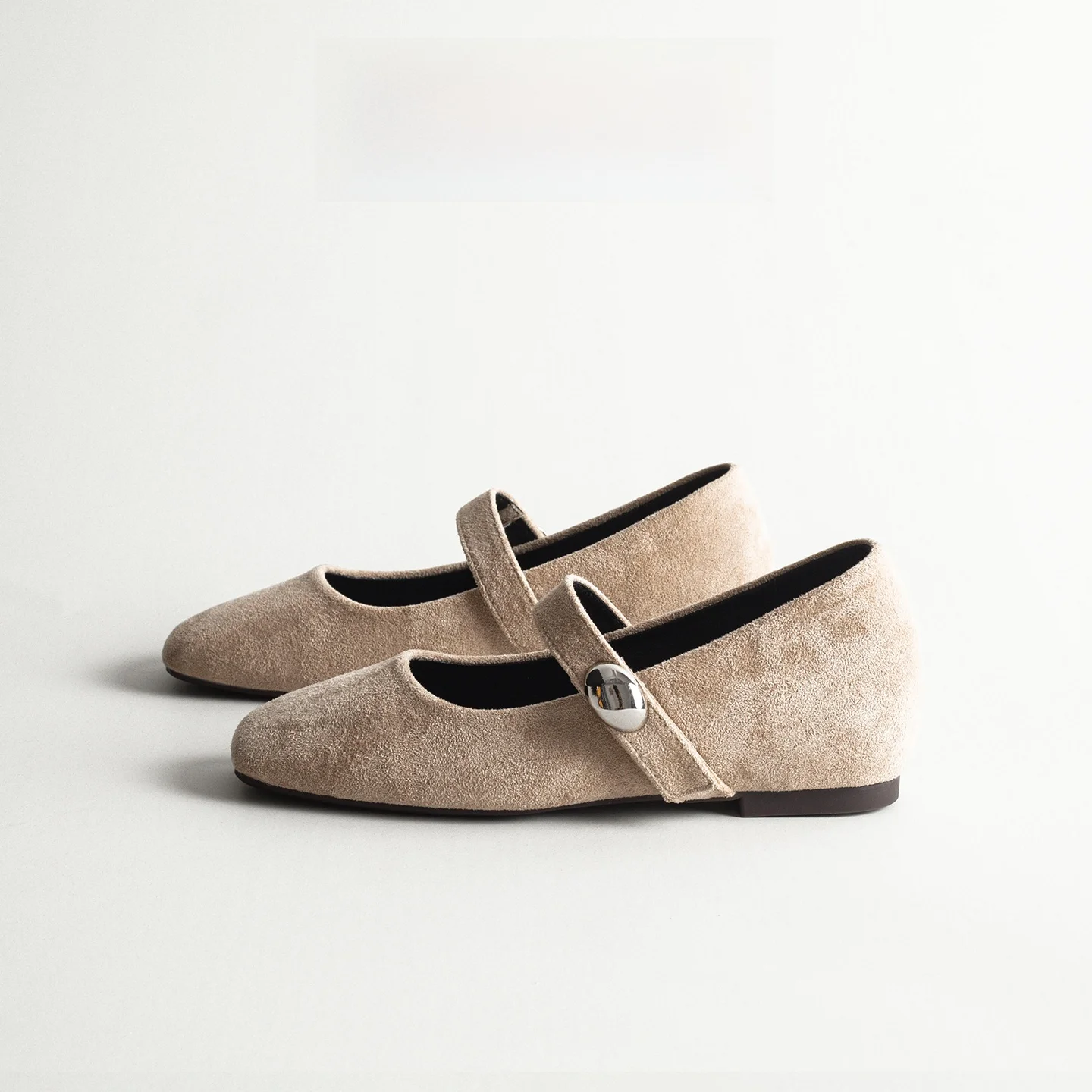 Genuine Leather Retro Mary Jane Ballet Flat Shoes Women's Spring Gentle Heightening Versatile Shallow Mouth Rubber Sole Shoes
Genuine Leather Retro Mary Jane Ballet Flat Shoes Women's Spring Gentle Heightening Versatile Shallow Mouth Rubber Sole Shoes