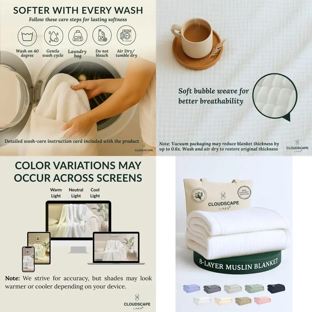 8-слойное муслиновое одеяло из 100% хлопка — мягкое, дышащее зимнее постельное белье для дивана и дивана, большого размера для посадки Twin XL, идеальное
8-слойное муслиновое одеяло из 100% хлопка — мягкое, дышащее зимнее постельное белье для дивана и дивана, большого размера для посадки Twin XL, идеальное