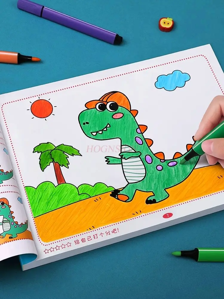 6 книг для детей от 3 до 6 лет, книжка-раскраска для рисования, книжка-раскраска для рисования граффити
6 книг для детей от 3 до 6 лет, книжка-раскраска для рисования, книжка-раскраска для рисования граффити