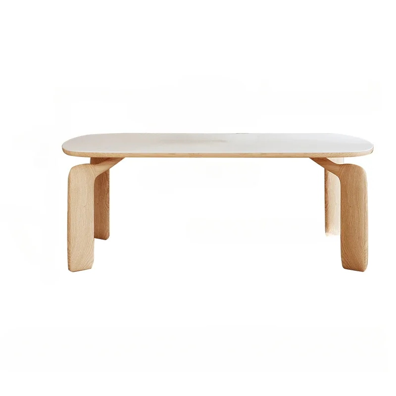 Log Cream Style Light Luxury Modern Simple Small Apartment Home Stone Plate Solid Wood Rectangular Dining Table and Chair
Log Cream Style Light Luxury Modern Simple Small Apartment Home Stone Plate Solid Wood Rectangular Dining Table and Chair