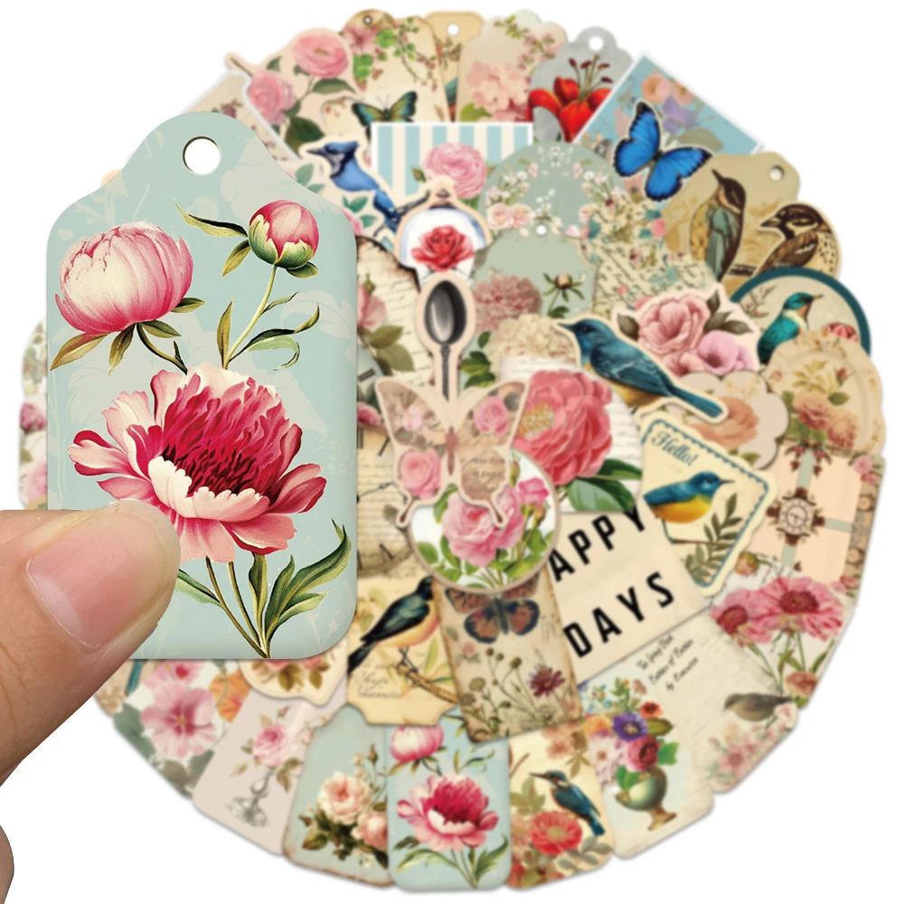 10/30/50pcs Retro Cute Bird Flower Cartoon Graffiti Stickers DIY Motorcycle Suitcase Phone Car Aesthetic Waterproof Sticker Pack
10/30/50pcs Retro Cute Bird Flower Cartoon Graffiti Stickers DIY Motorcycle Suitcase Phone Car Aesthetic Waterproof Sticker Pack