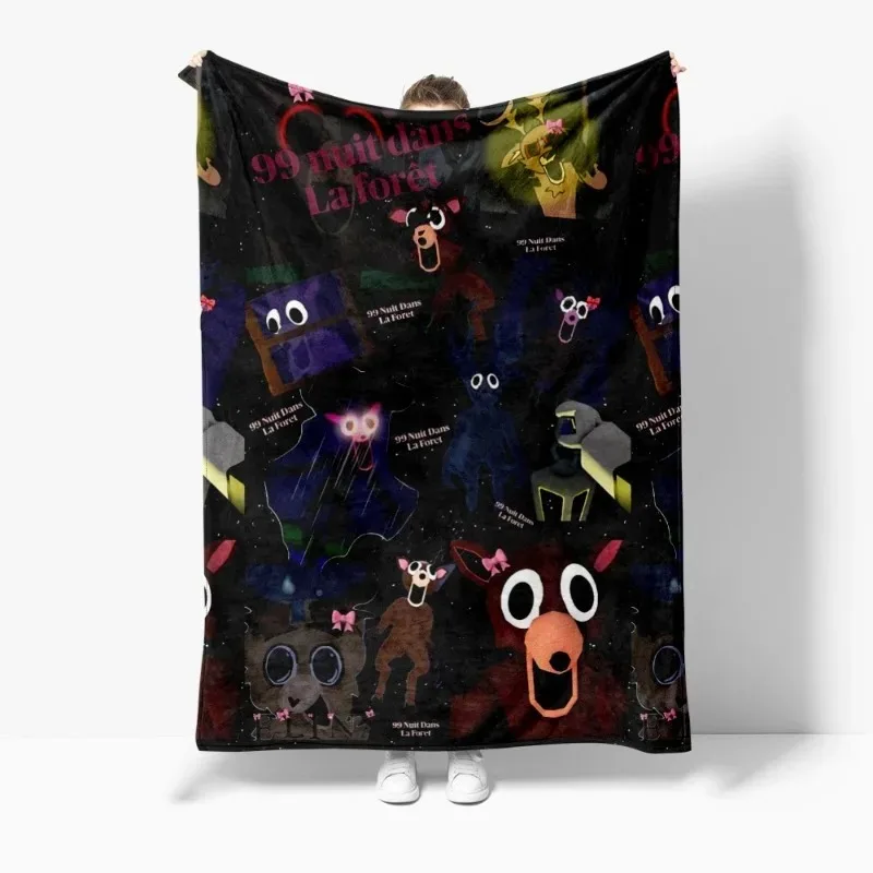 Robloxs 99 Nights in The Forest Soft Warm Sleeping Blanket Office Cover Blankets Double-sided Flannel Printed Blanket
Robloxs 99 Nights in The Forest Soft Warm Sleeping Blanket Office Cover Blankets Double-sided Flannel Printed Blanket