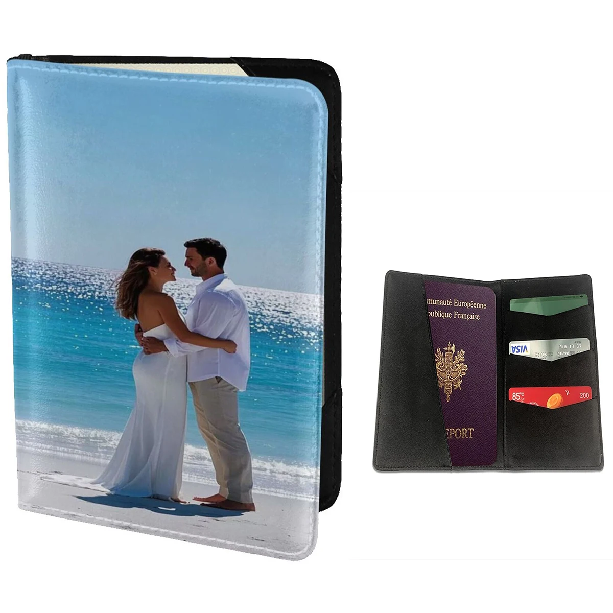 Custom Image Logo Passport And Vaccine Card Holder Combo PU Leather Wallet Cover Travel Accessories Portable Clutch Bag
Custom Image Logo Passport And Vaccine Card Holder Combo PU Leather Wallet Cover Travel Accessories Portable Clutch Bag