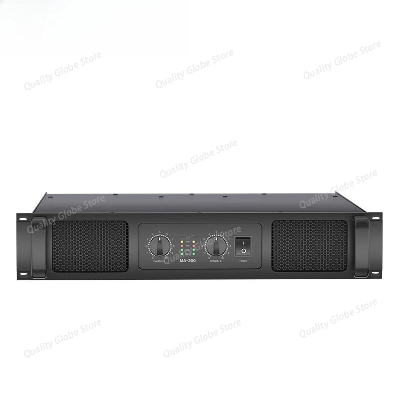MA-200 Professional Dual-channel Engineering Power Amplifier Constant Voltage and Constant Resistance Power Amplifier
MA-200 Professional Dual-channel Engineering Power Amplifier Constant Voltage and Constant Resistance Power Amplifier