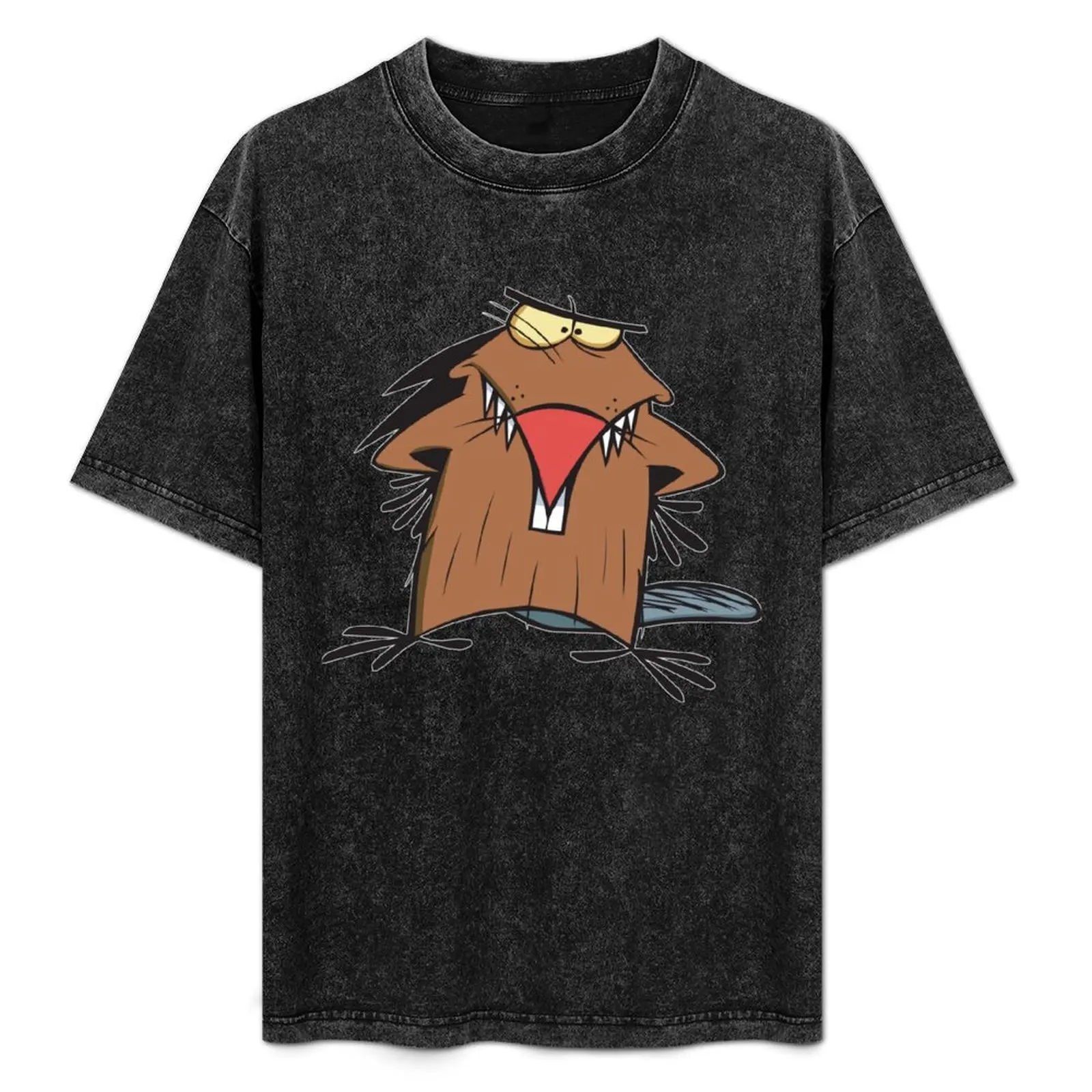 Daggett from The Angry Beavers T-Shirt Basic Solid Color Short Sleeve Cotton Top
Daggett from The Angry Beavers T-Shirt Basic Solid Color Short Sleeve Cotton Top