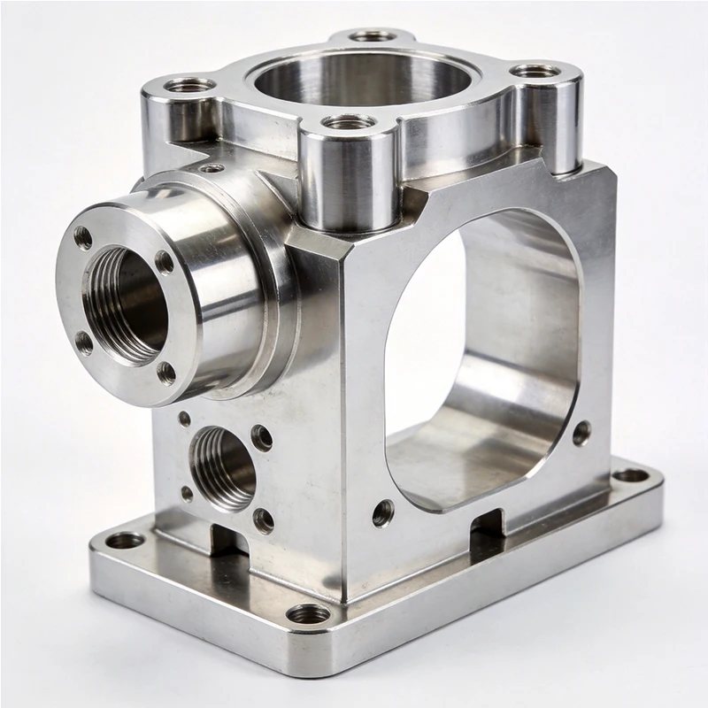 CNC Machined Stainless Steel Housing Custom Precision Stainless Steel Mechanical Bracket
CNC Machined Stainless Steel Housing Custom Precision Stainless Steel Mechanical Bracket