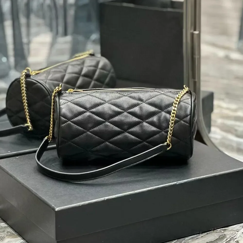 wholesale price 12A Upgrade Mirror Quality Designer Sade Bags 24cm Small Barrel Genuine Leather Quilted Black Lambskin
wholesale price 12A Upgrade Mirror Quality Designer Sade Bags 24cm Small Barrel Genuine Leather Quilted Black Lambskin
