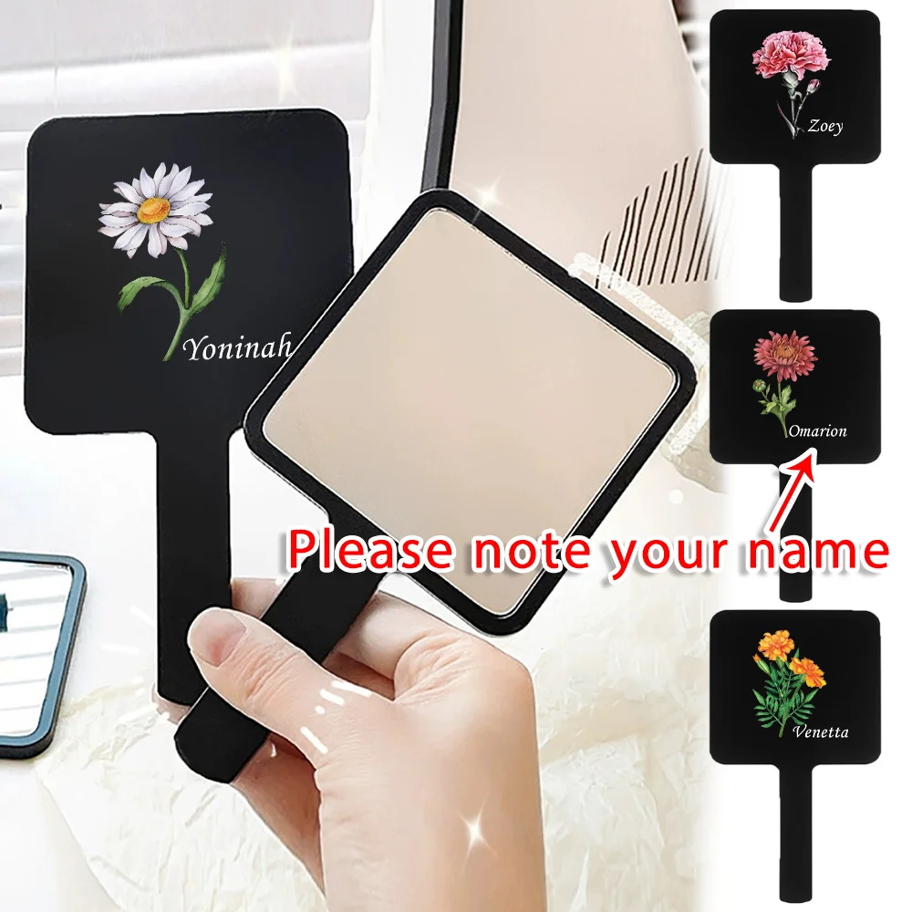 Customized Name Handheld Mirror with Handle Portable Vanity Mirror Touch-Ups Lightweight Mirror Personalized for Women Girls DIY
Customized Name Handheld Mirror with Handle Portable Vanity Mirror Touch-Ups Lightweight Mirror Personalized for Women Girls DIY