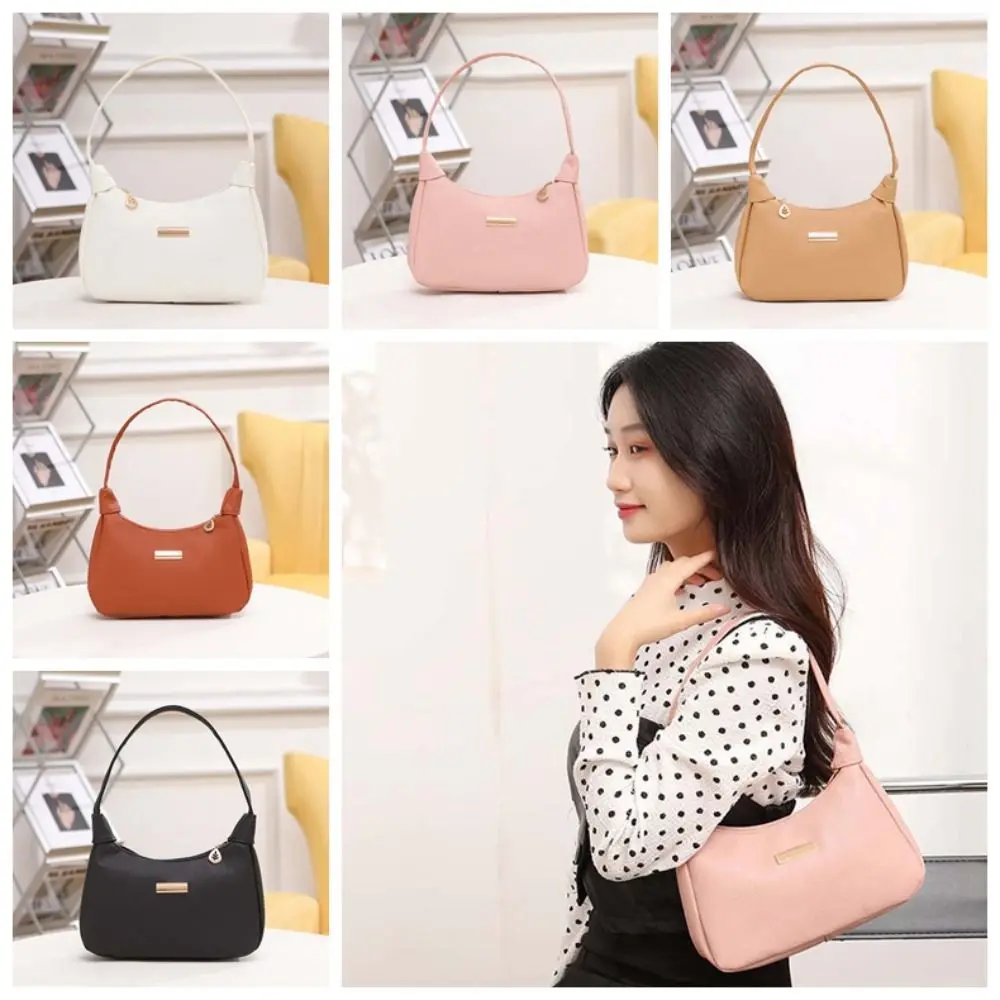Storage Bag Elegant PU Hobo Bag Large Capacity Solid Color French Underarm Bag Anti-Splash Water Black Texture Handbag Women
Storage Bag Elegant PU Hobo Bag Large Capacity Solid Color French Underarm Bag Anti-Splash Water Black Texture Handbag Women