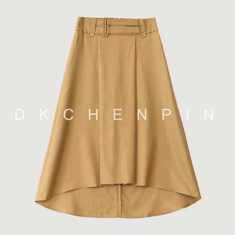 Юбка миди А-силуэта с высокой талией для женщин, модная, стройнящая, с длинным передним разрезом, для повседневной носки, из полиэстера, не мнется...
Юбка миди А-силуэта с высокой талией для женщин, модная, стройнящая, с длинным передним разрезом, для повседневной носки, из полиэстера, не мнется...