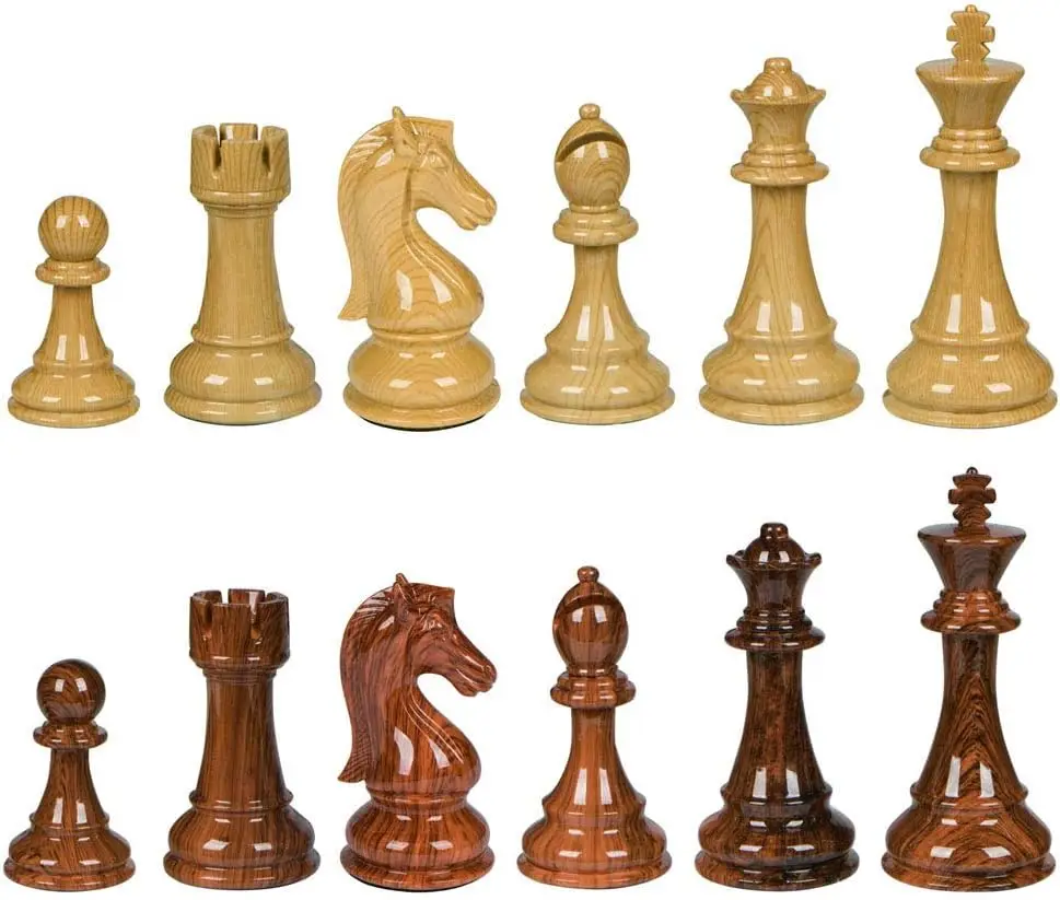 High Polymer Weighted Chess Pieces, 3.75 Inch King, Extra Queens, Pieces Only
High Polymer Weighted Chess Pieces, 3.75 Inch King, Extra Queens, Pieces Only