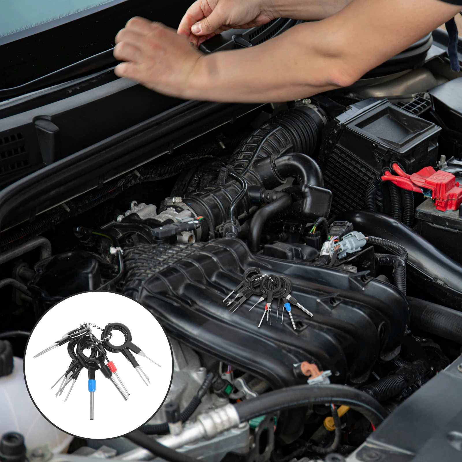 11 Pcs Terminal Needle-Return Machine Automotive Pin Removal Tool Electrical Connectors Car Extractor
11 Pcs Terminal Needle-Return Machine Automotive Pin Removal Tool Electrical Connectors Car Extractor