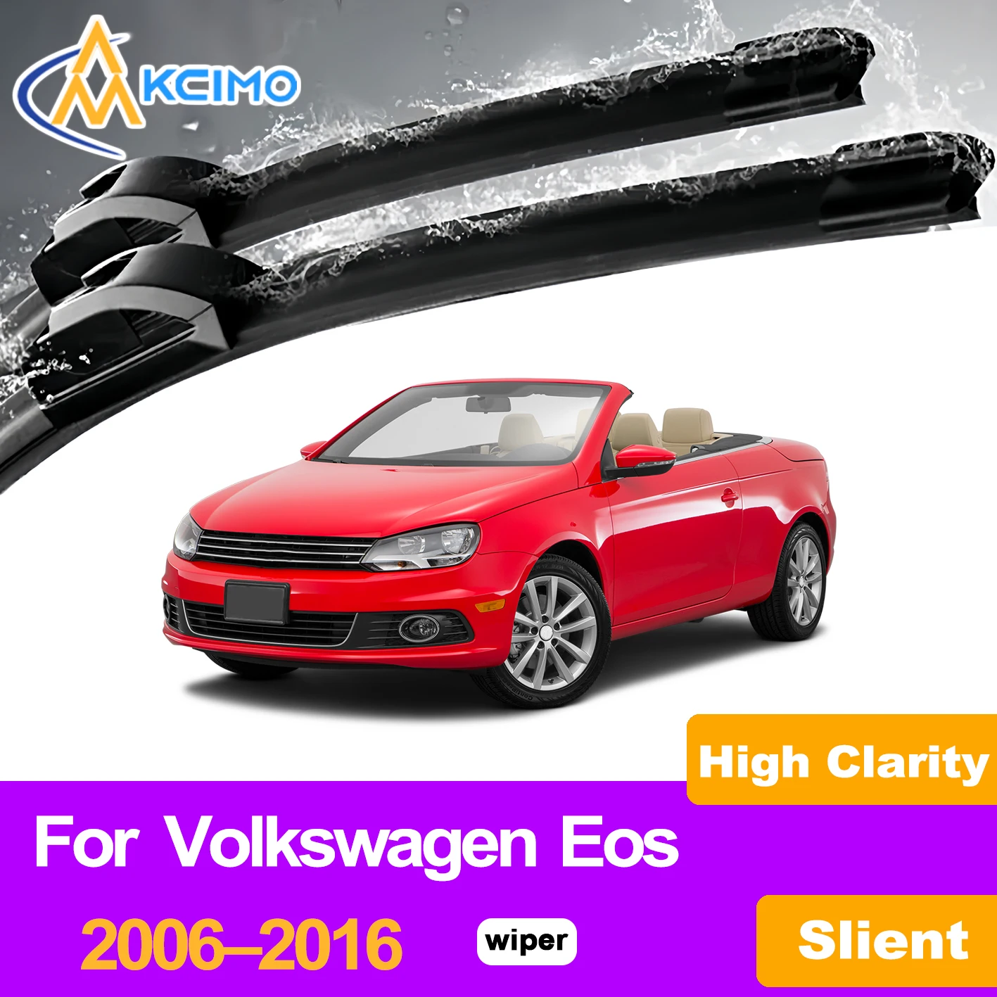 KCIMO 2PCS Front Windshield Wiper Blades For Volkswagen Eos 2006–2016, All Weather Waterproof Anti Aging Wipers Blades
KCIMO 2PCS Front Windshield Wiper Blades For Volkswagen Eos 2006–2016, All Weather Waterproof Anti Aging Wipers Blades