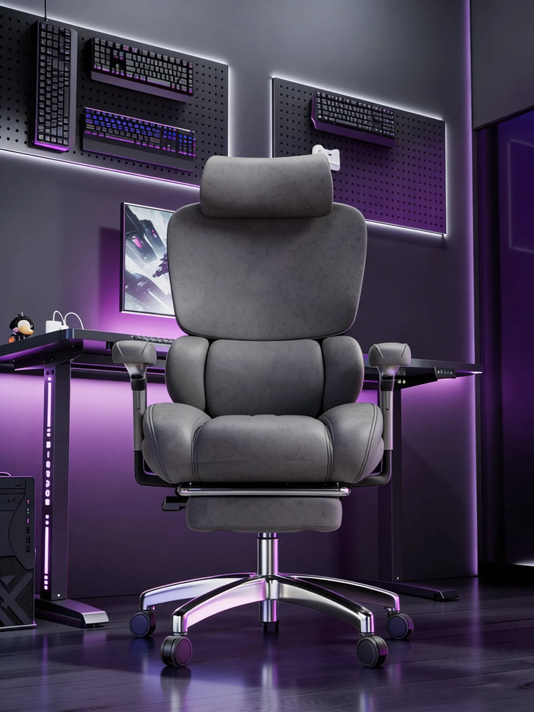 300lbs Weight Capacity Ergonomic Office Chair Reclining Adjustable Computer Chair for Long Sitting Comfort
300lbs Weight Capacity Ergonomic Office Chair Reclining Adjustable Computer Chair for Long Sitting Comfort
