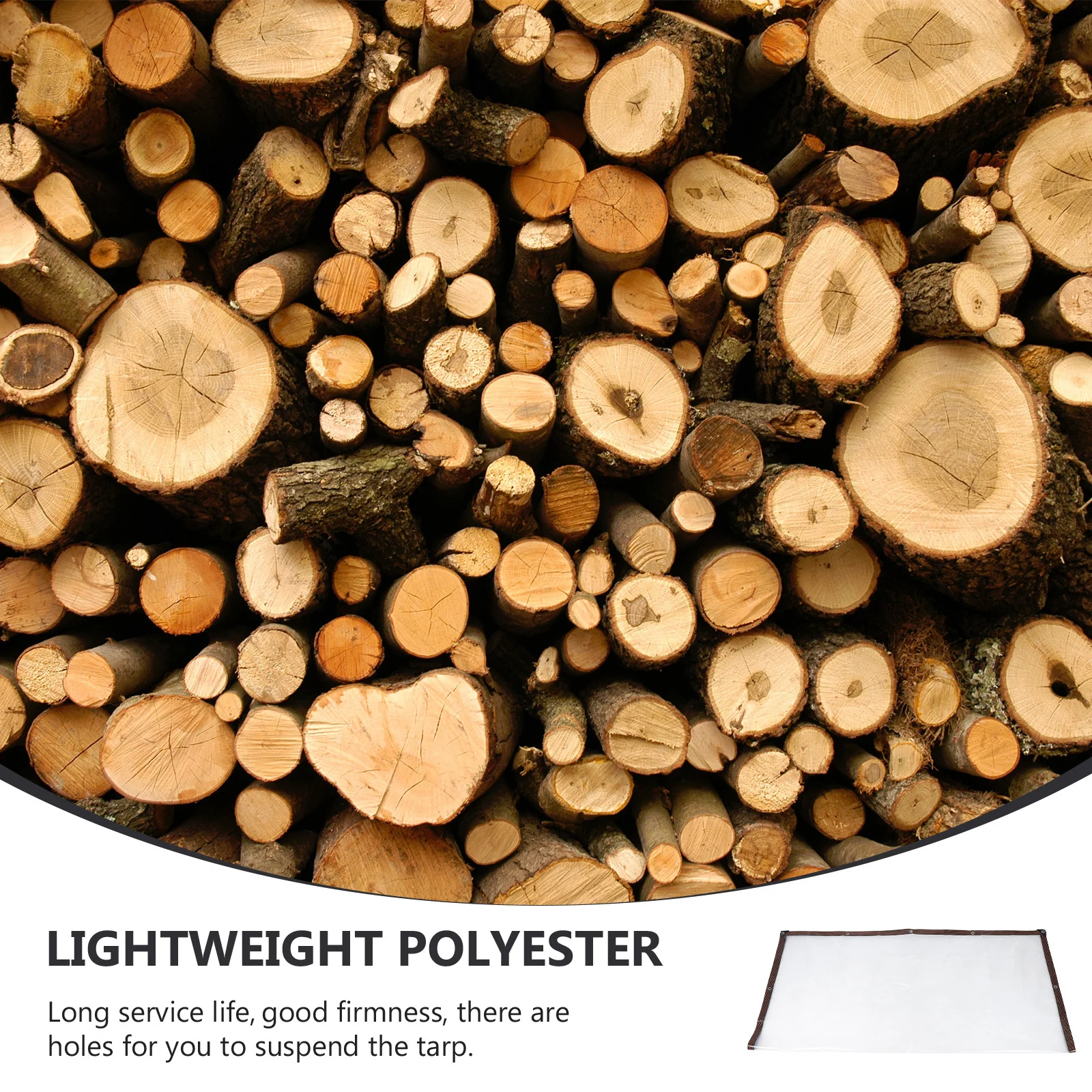 Durable Firewood Waterproof Cover Polyester Protective Tarp Outdoor Fire Pit Rain Protector Dustproof Cover Protective Tarp 
Durable Firewood Waterproof Cover Polyester Protective Tarp Outdoor Fire Pit Rain Protector Dustproof Cover Protective Tarp