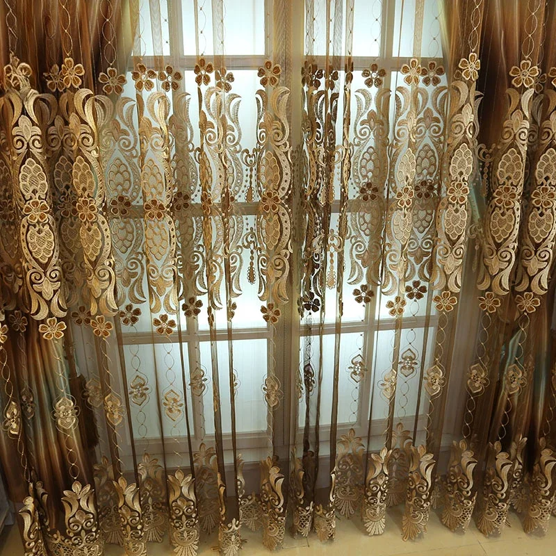 New European High-end Embossed Embroidery Window Screen Luxury Curtains for Living Dining Room Bedroom Balcony Customize
New European High-end Embossed Embroidery Window Screen Luxury Curtains for Living Dining Room Bedroom Balcony Customize