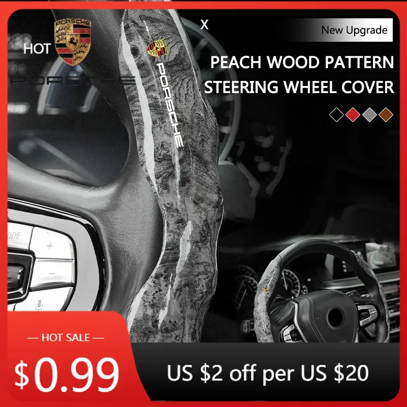 Car Sticker For Porsche Cayman Cayenne 911 Macan Wooden Pattern Car Steering Wheel Cover Anti-slip Decoration Sleeve for Porsch
Car Sticker For Porsche Cayman Cayenne 911 Macan Wooden Pattern Car Steering Wheel Cover Anti-slip Decoration Sleeve for Porsch
