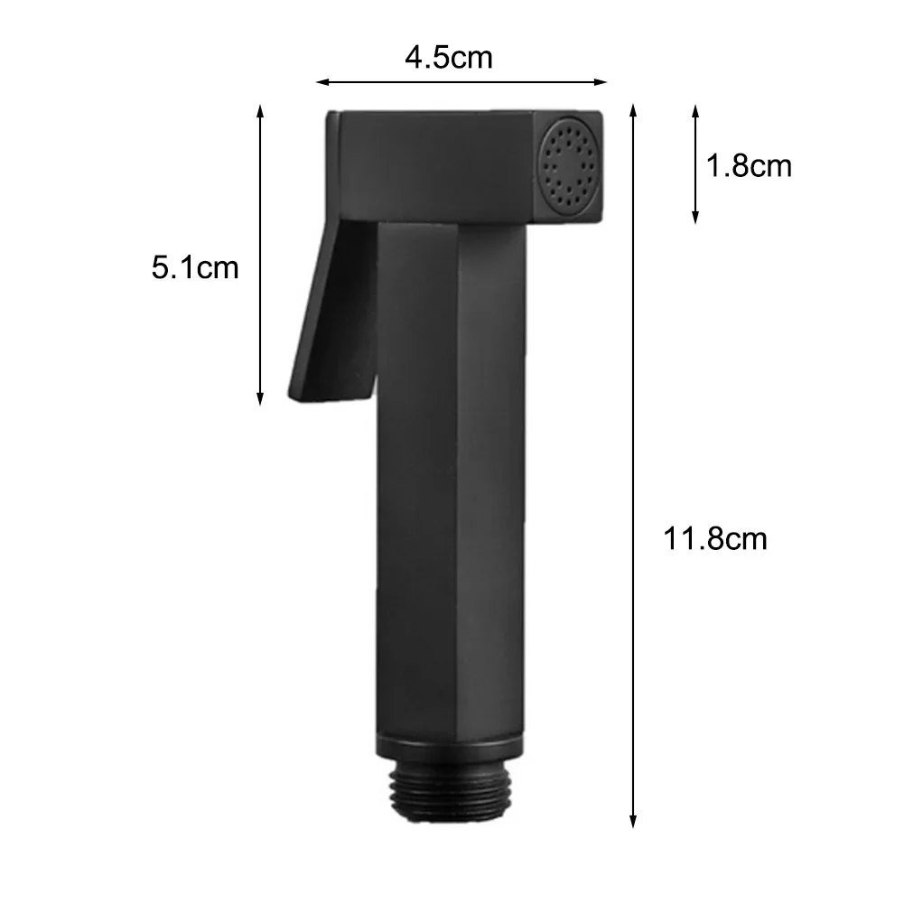 Adjustable Water Pressure Handheld Bidet Sprayer Ergonomic Design Quick Installation Process Customizable Spray Strength