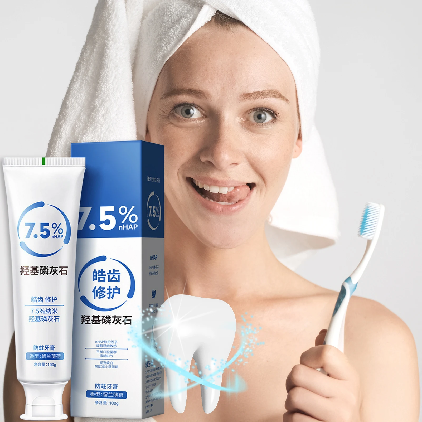Adult Daily Care Toothpaste Multipurpose Tooth Care Toothpaste Super Deep Clean & Super Fresh Breath
Adult Daily Care Toothpaste Multipurpose Tooth Care Toothpaste Super Deep Clean & Super Fresh Breath