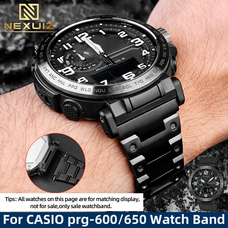 Цепочка для часов из высокоточной стали высокого качества для ремешка Casio RROTREK, PRW-6600 PRG-600, 30/50/70YT, браслет 23 мм, 24 мм
Цепочка для часов из высокоточной стали высокого качества для ремешка Casio RROTREK, PRW-6600 PRG-600, 30/50/70YT, браслет 23 мм, 24 мм