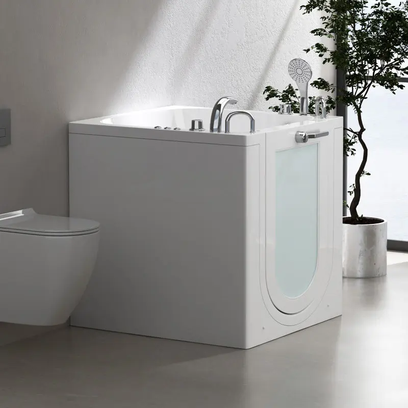 Walk-in barrier-free elderly and disabled special bathtub Small apartment household thermal insulation door surfing Jacuzzi
Walk-in barrier-free elderly and disabled special bathtub Small apartment household thermal insulation door surfing Jacuzzi