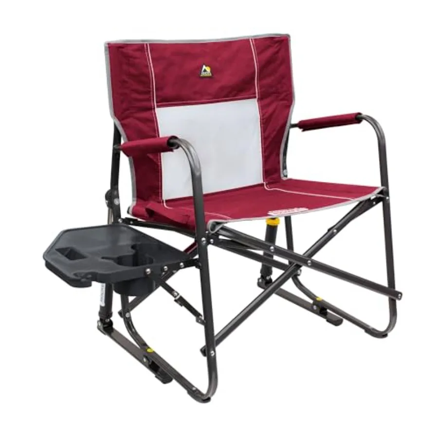 with Side Table Camping Chair Portable Folding Rocking Chair with Solid, Durable Armrests, Drink Holder and Comfortable Backres
with Side Table Camping Chair Portable Folding Rocking Chair with Solid, Durable Armrests, Drink Holder and Comfortable Backres