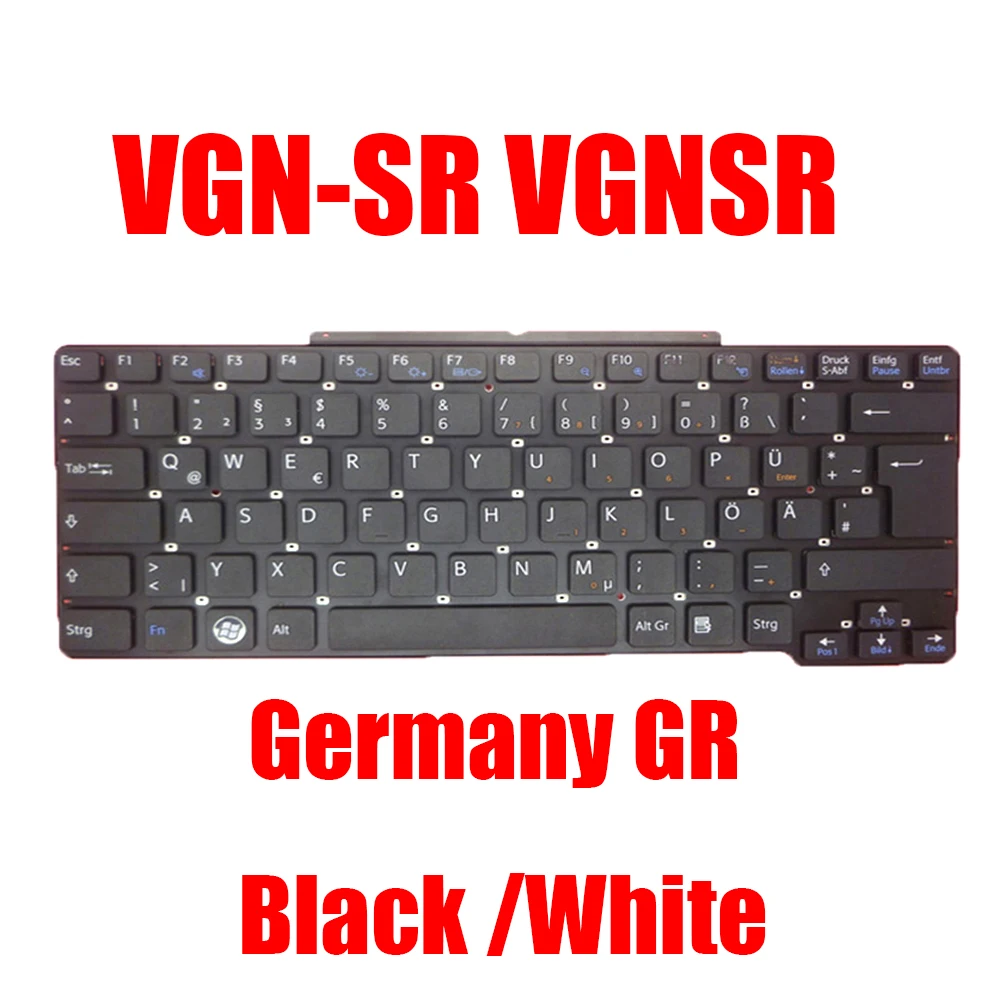 Laptop Keyboard For SONY VGN-SR VGNSR 148090122 81-31405002-31 81-31405001-29 91800495 Germany GR Black White New
Laptop Keyboard For SONY VGN-SR VGNSR 148090122 81-31405002-31 81-31405001-29 91800495 Germany GR Black White New