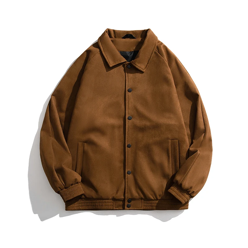 Men's Suede Jaet Collar up Spring Autumn Casual mat American Sle Button Outerwear Faion Street High Street
Men's Suede Jaet Collar up Spring Autumn Casual mat American Sle Button Outerwear Faion Street High Street