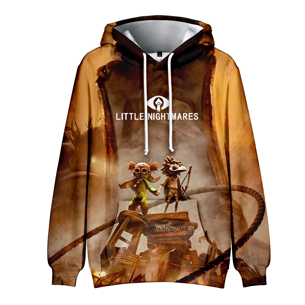 Little Nightmares 3 Hoodie Anime Cartoon Long Sleeve Man Woman Hooded Sweatshirt Harajuku Streetwear New Games 3D Clothes
Little Nightmares 3 Hoodie Anime Cartoon Long Sleeve Man Woman Hooded Sweatshirt Harajuku Streetwear New Games 3D Clothes